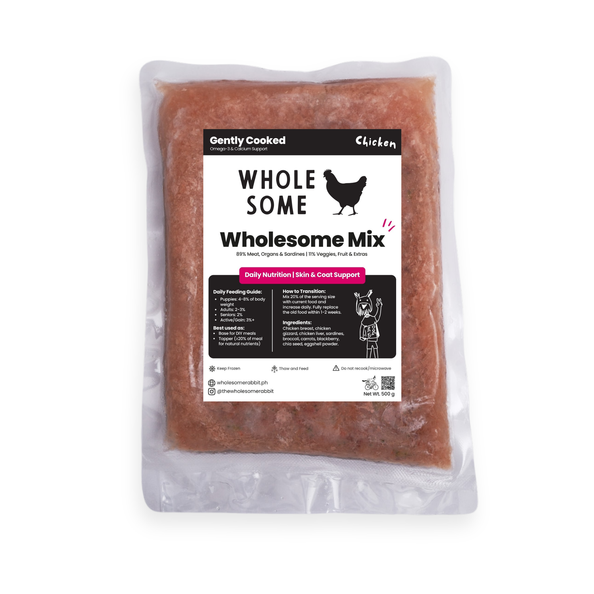 Wholesome Mix Gently Cooked Dog Food