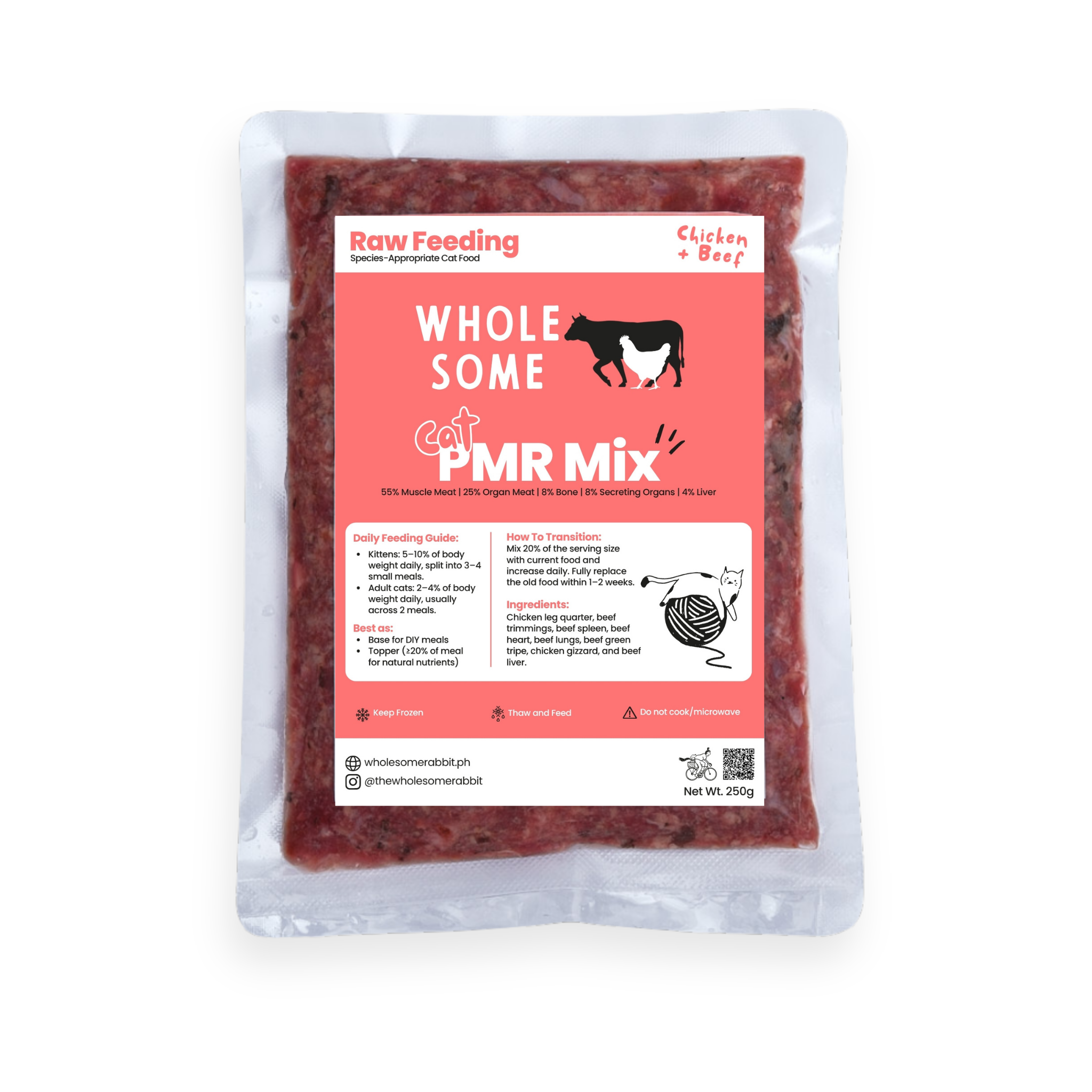 Raw Feeding PMR Cat Mix