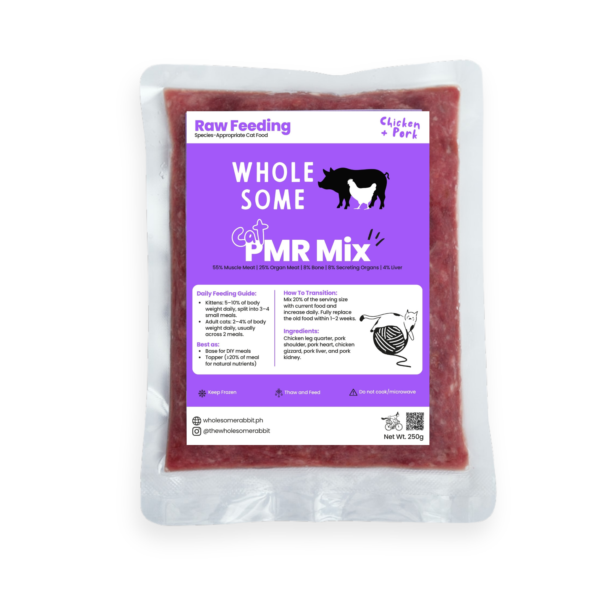 Raw Feeding PMR Cat Mix