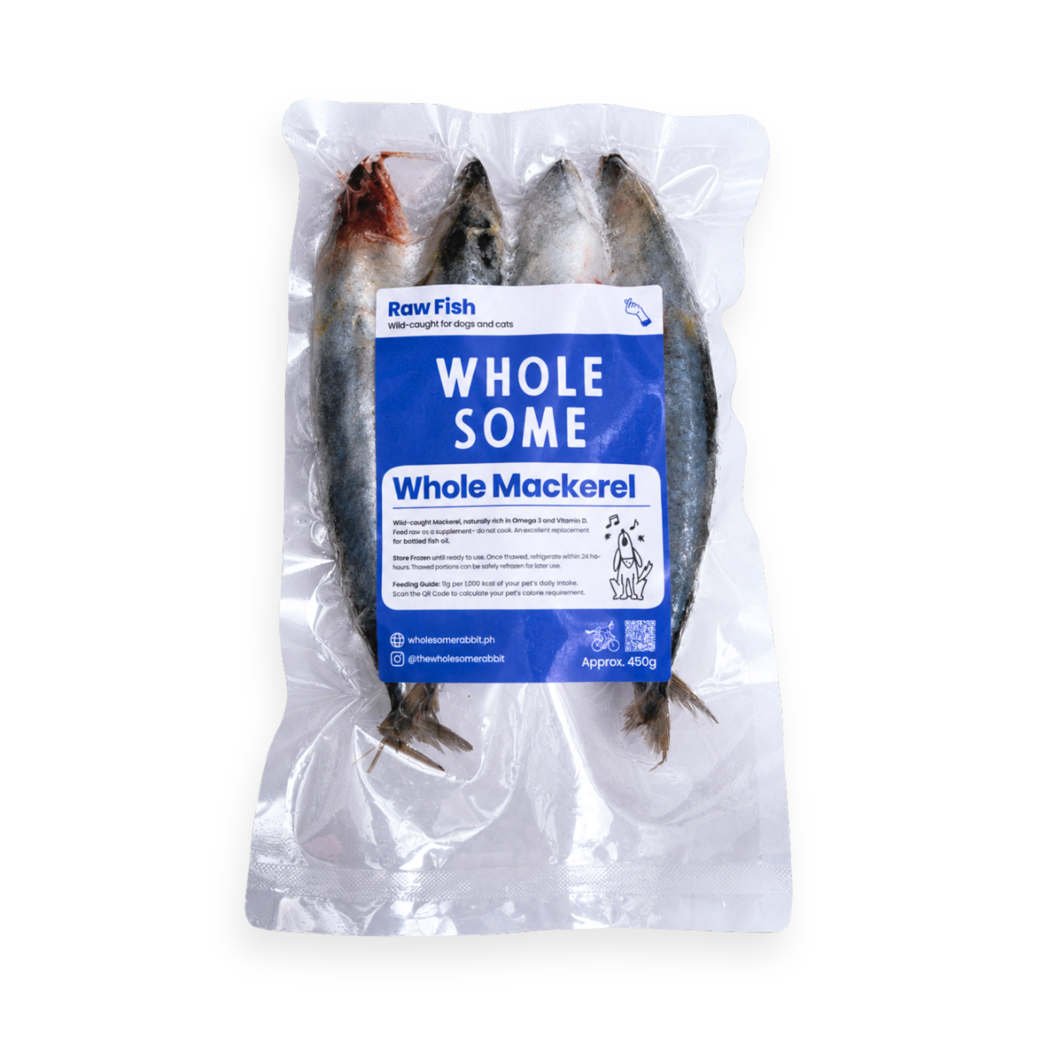Wild-Caught Sardines & Mackerel for Dogs & Cats