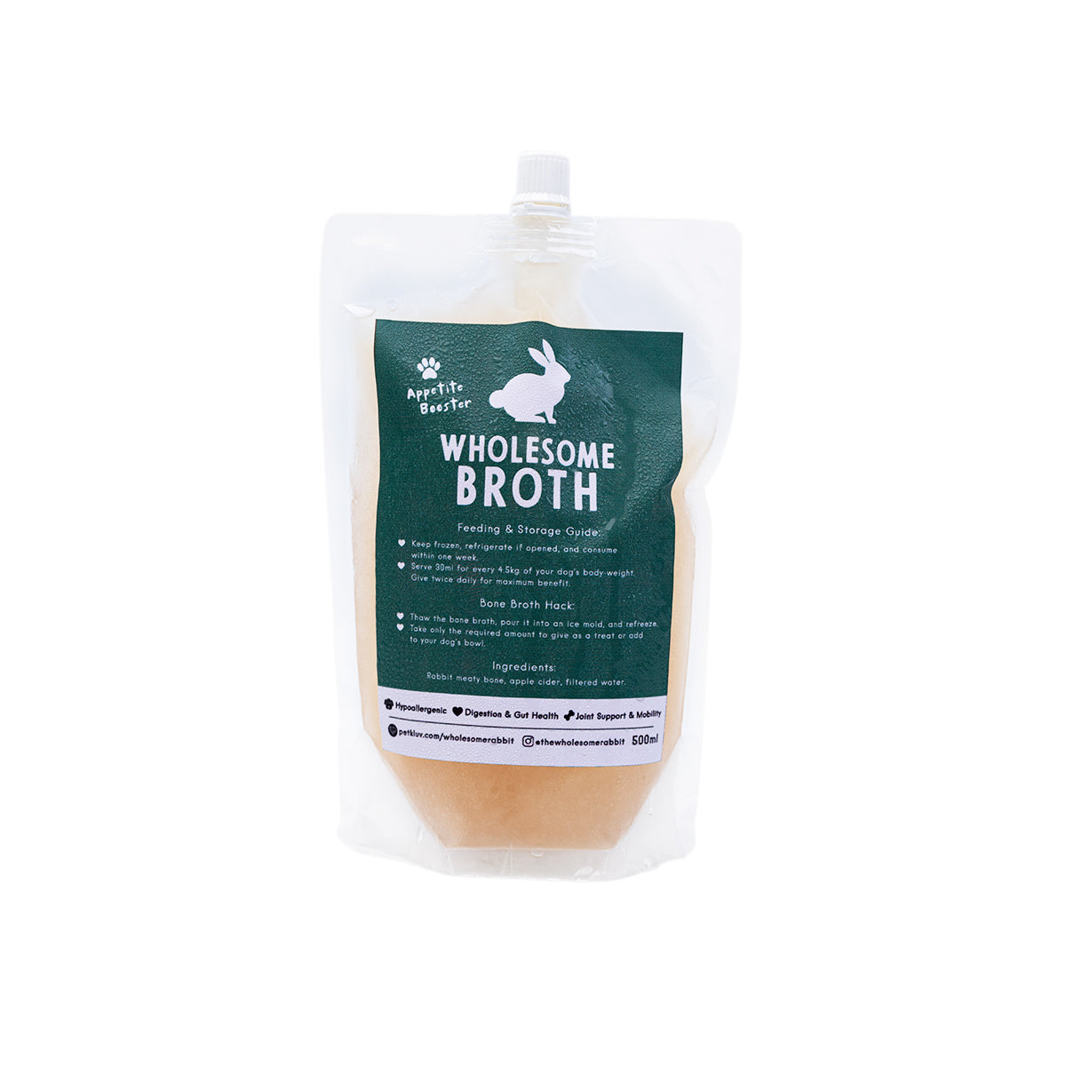 Rabbit Bone Broth