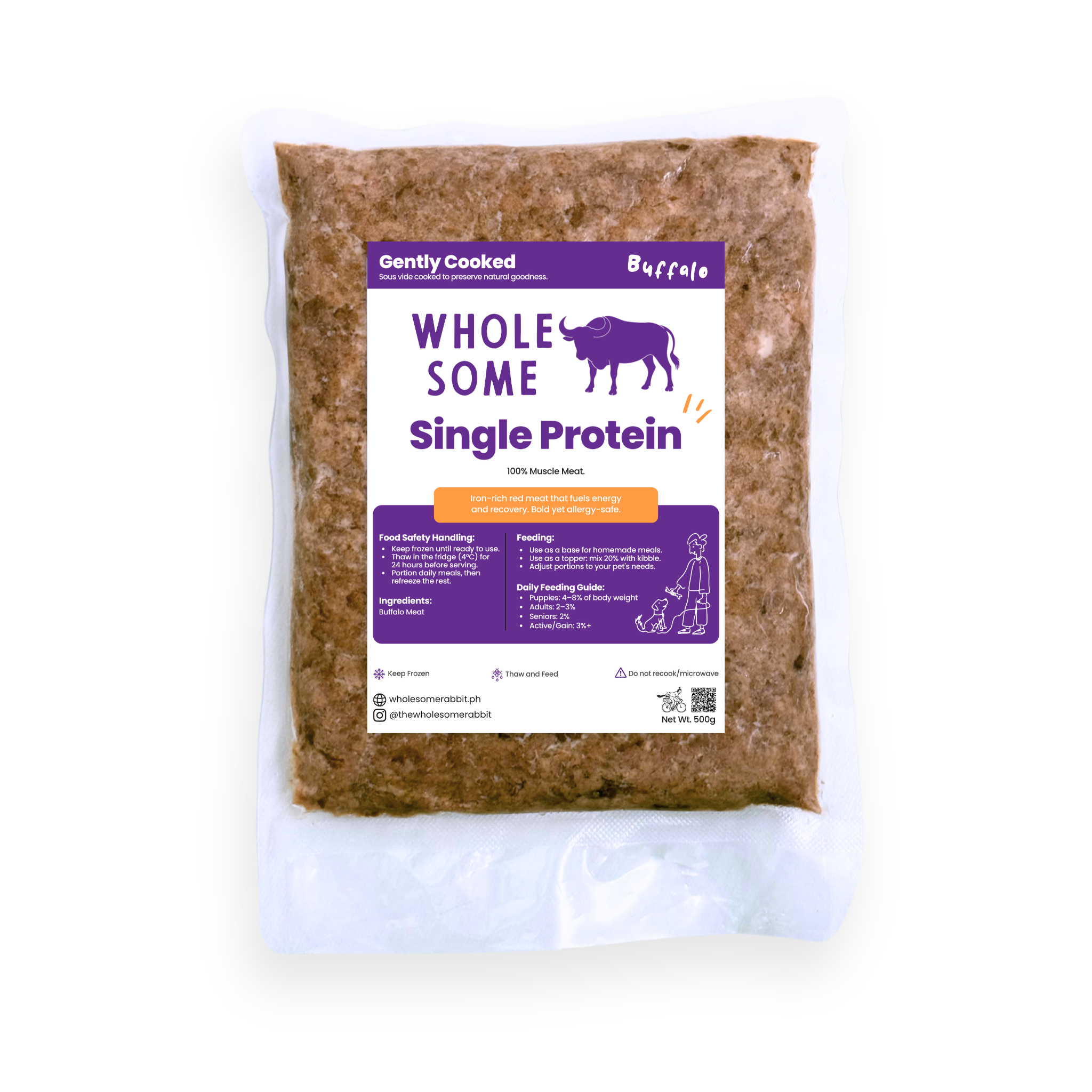 Gently Cooked Single Proteins