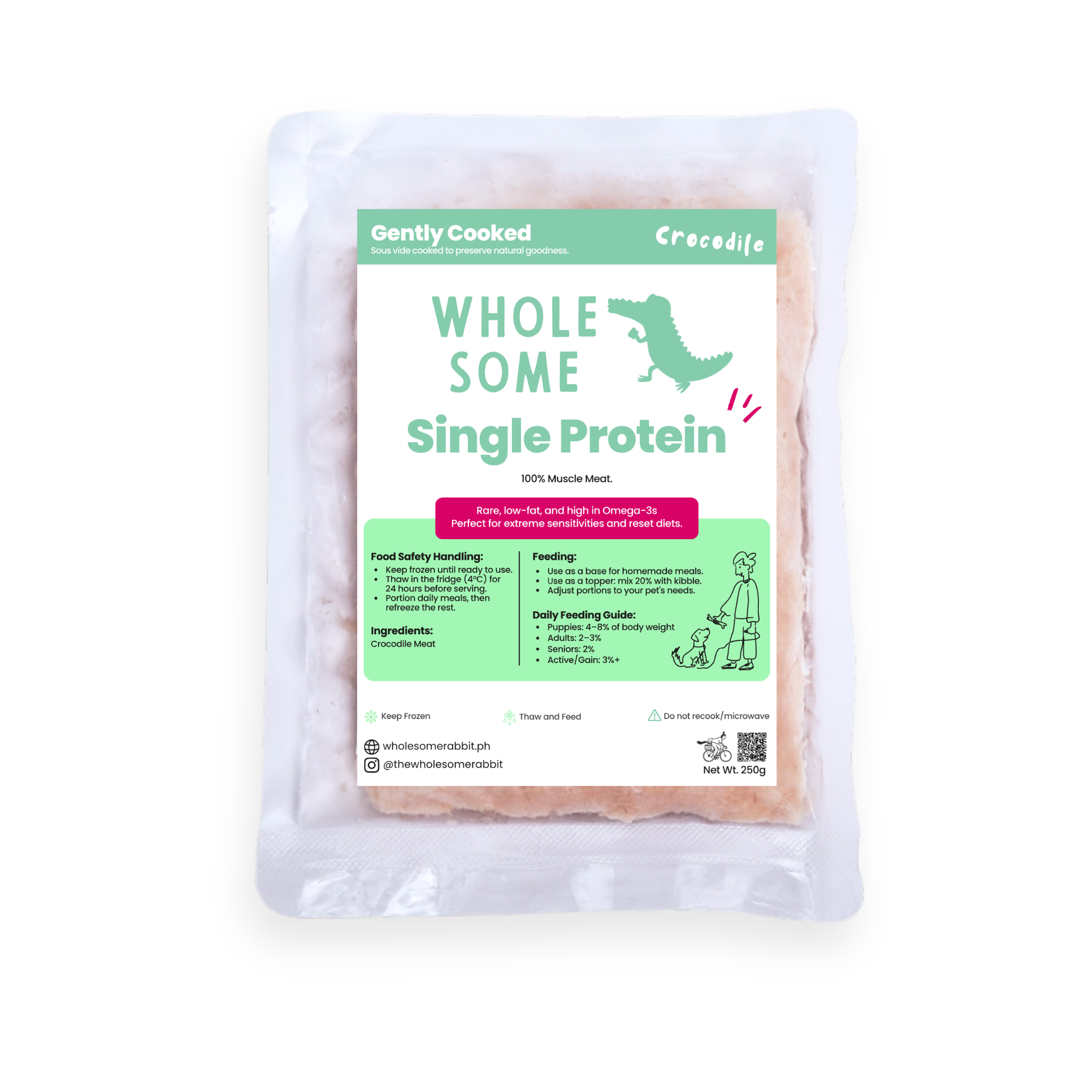Gently Cooked Single Proteins