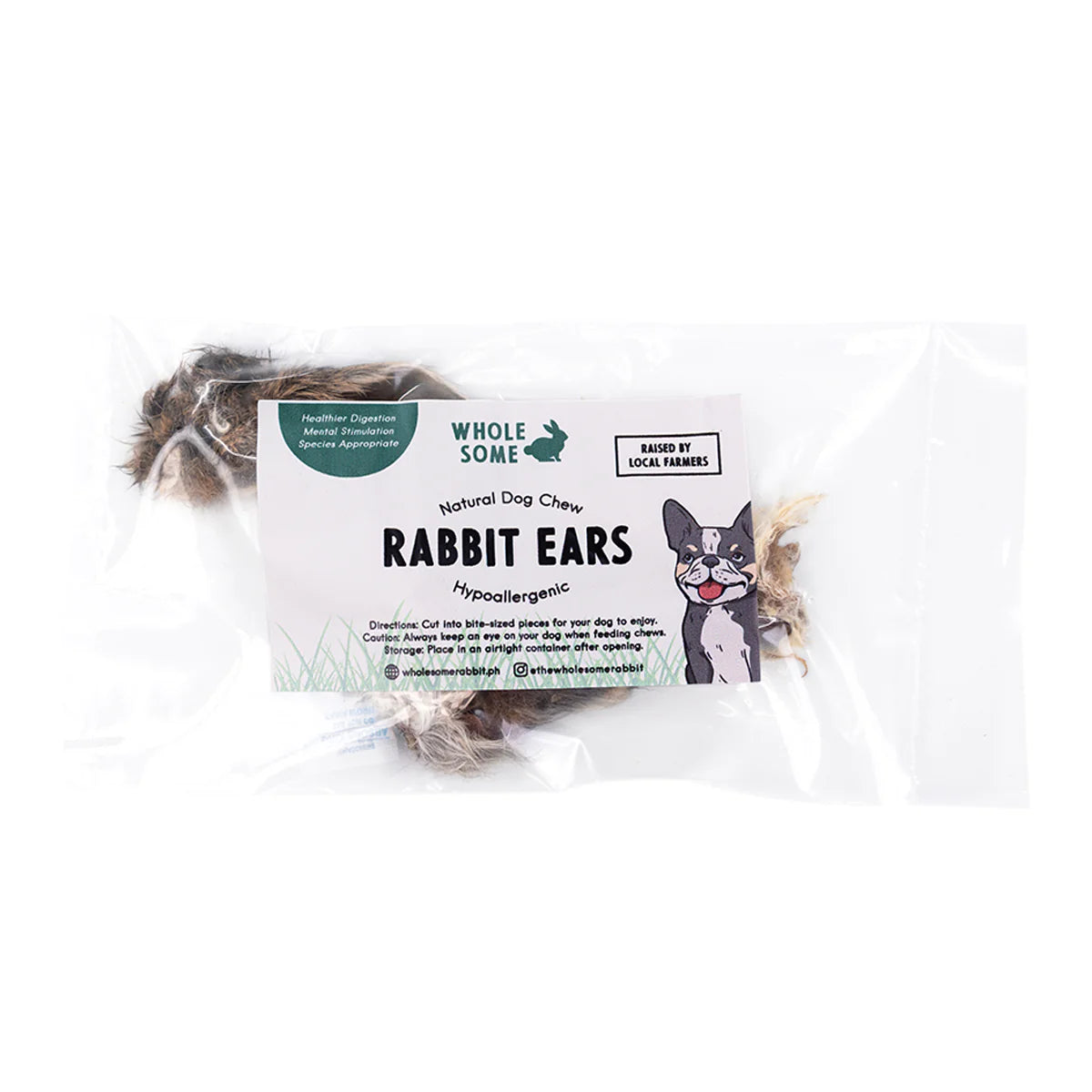 Dehydrated Rabbit Chews for Dogs