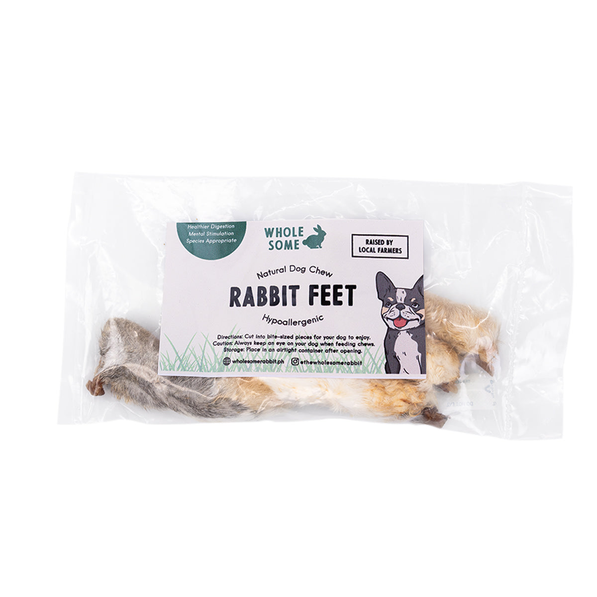 Dehydrated Rabbit Feet – Wholesome Rabbit