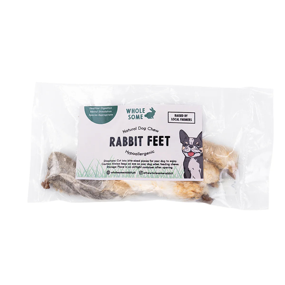 Dehydrated Rabbit Chews for Dogs
