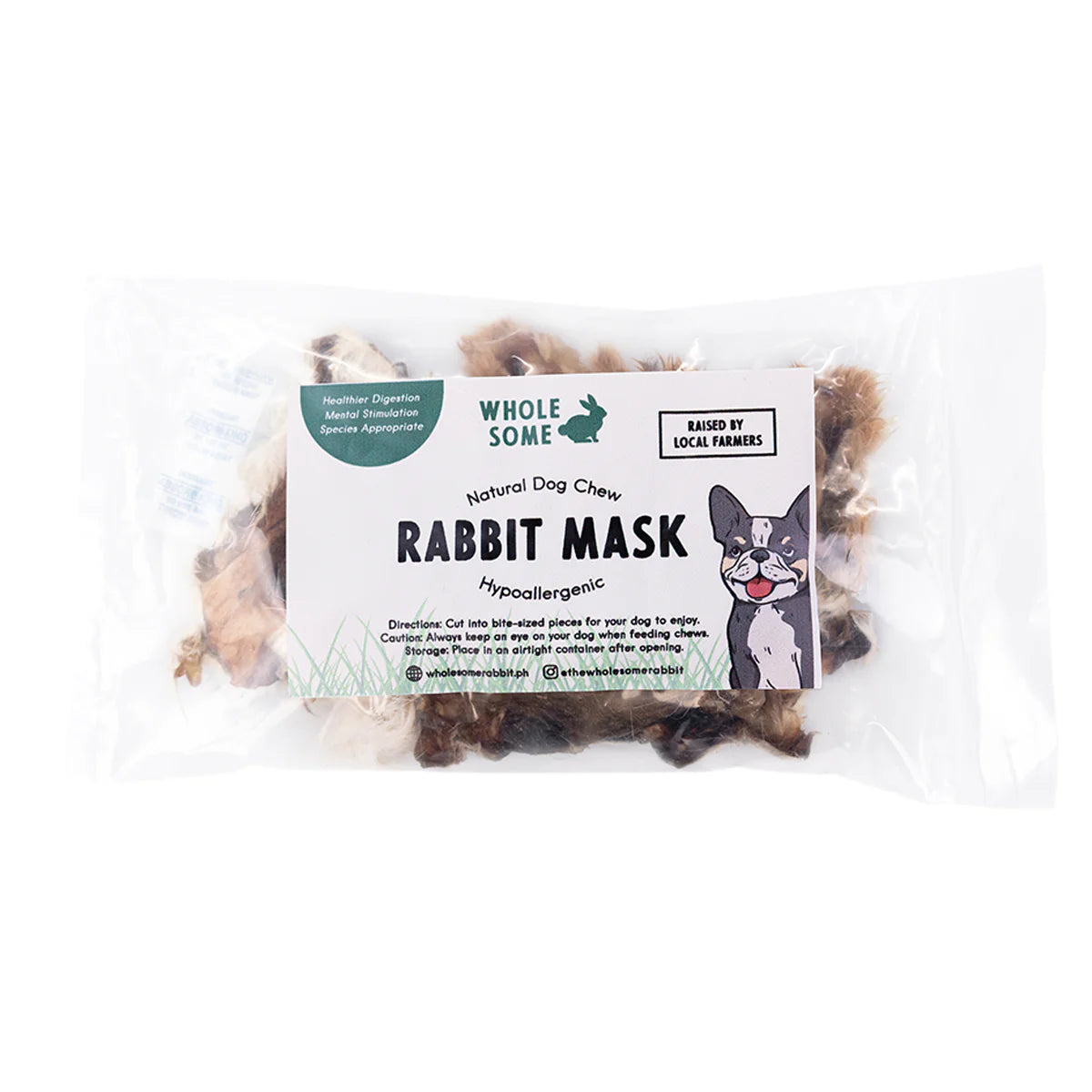 Dehydrated Rabbit Chews for Dogs