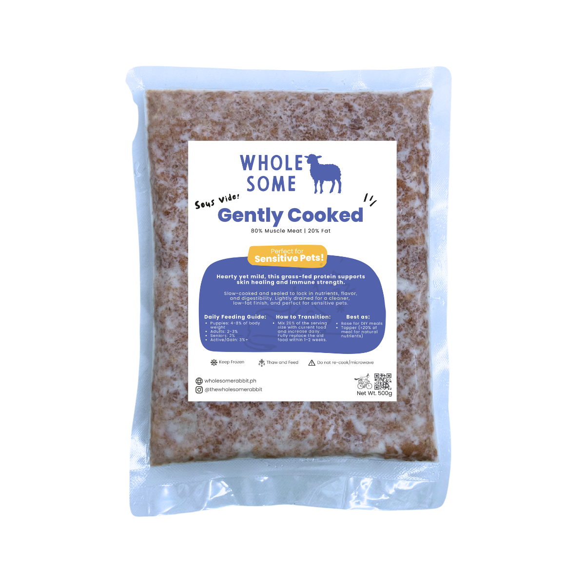 Gently Cooked Single Proteins