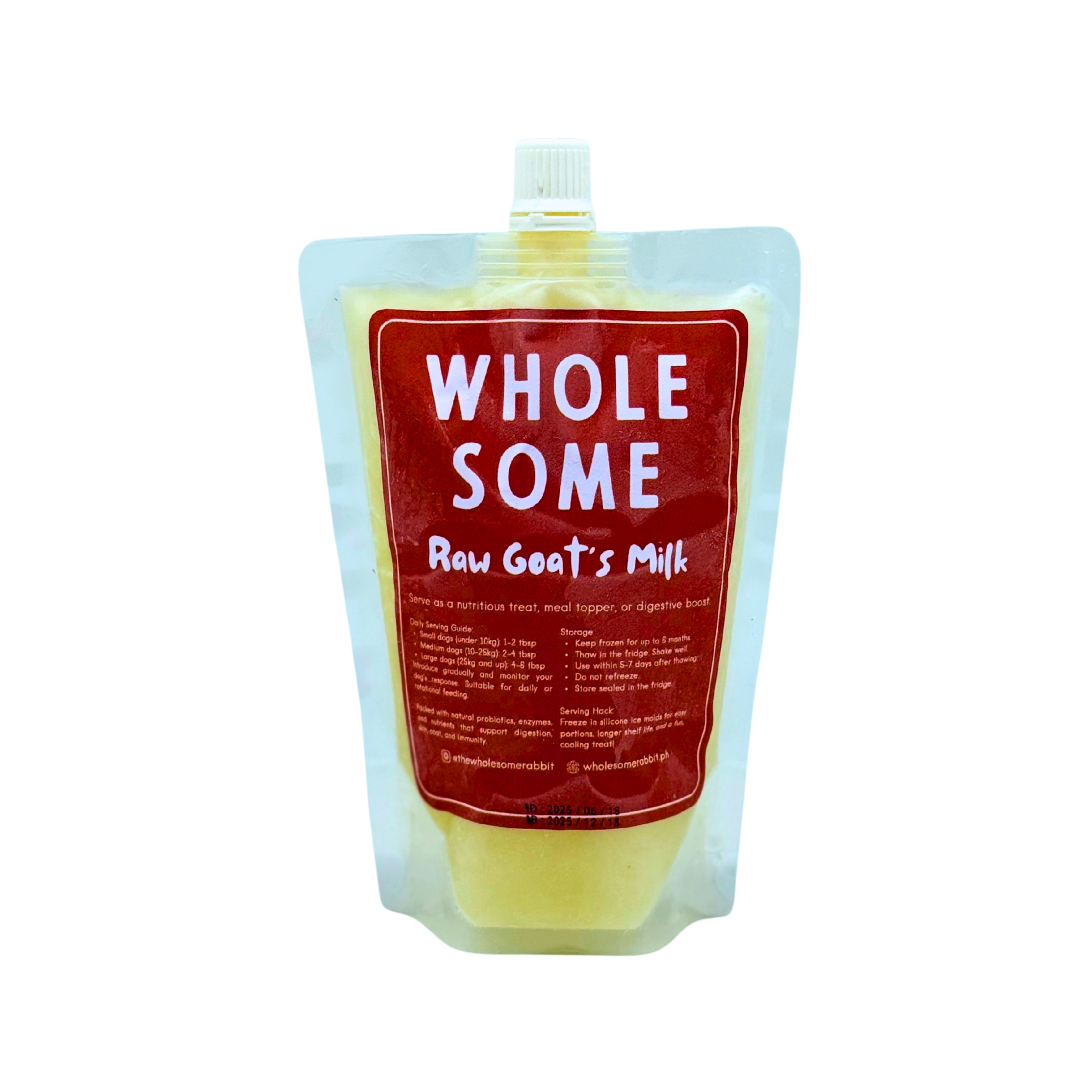 Raw Goat's  Milk