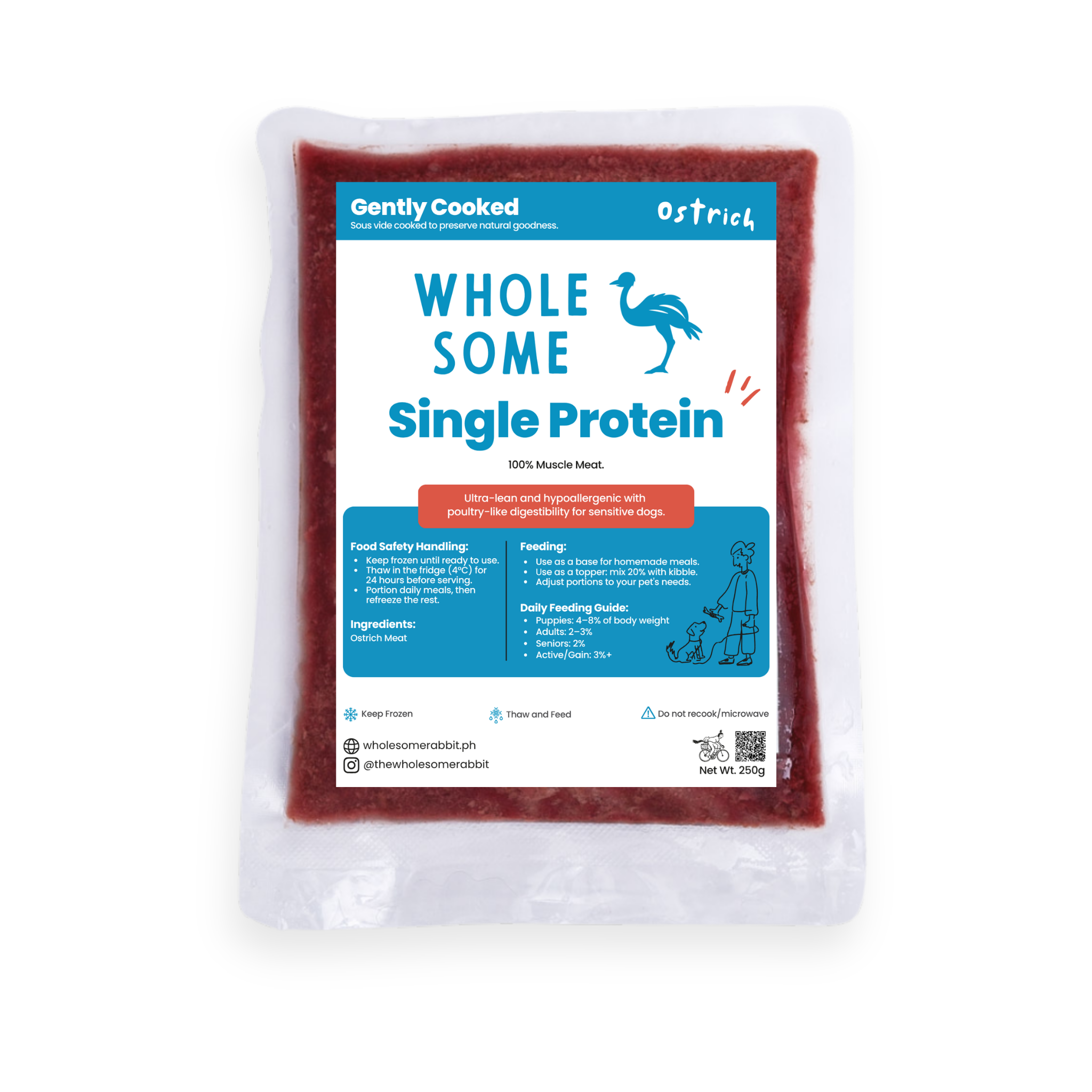 Gently Cooked Single Proteins