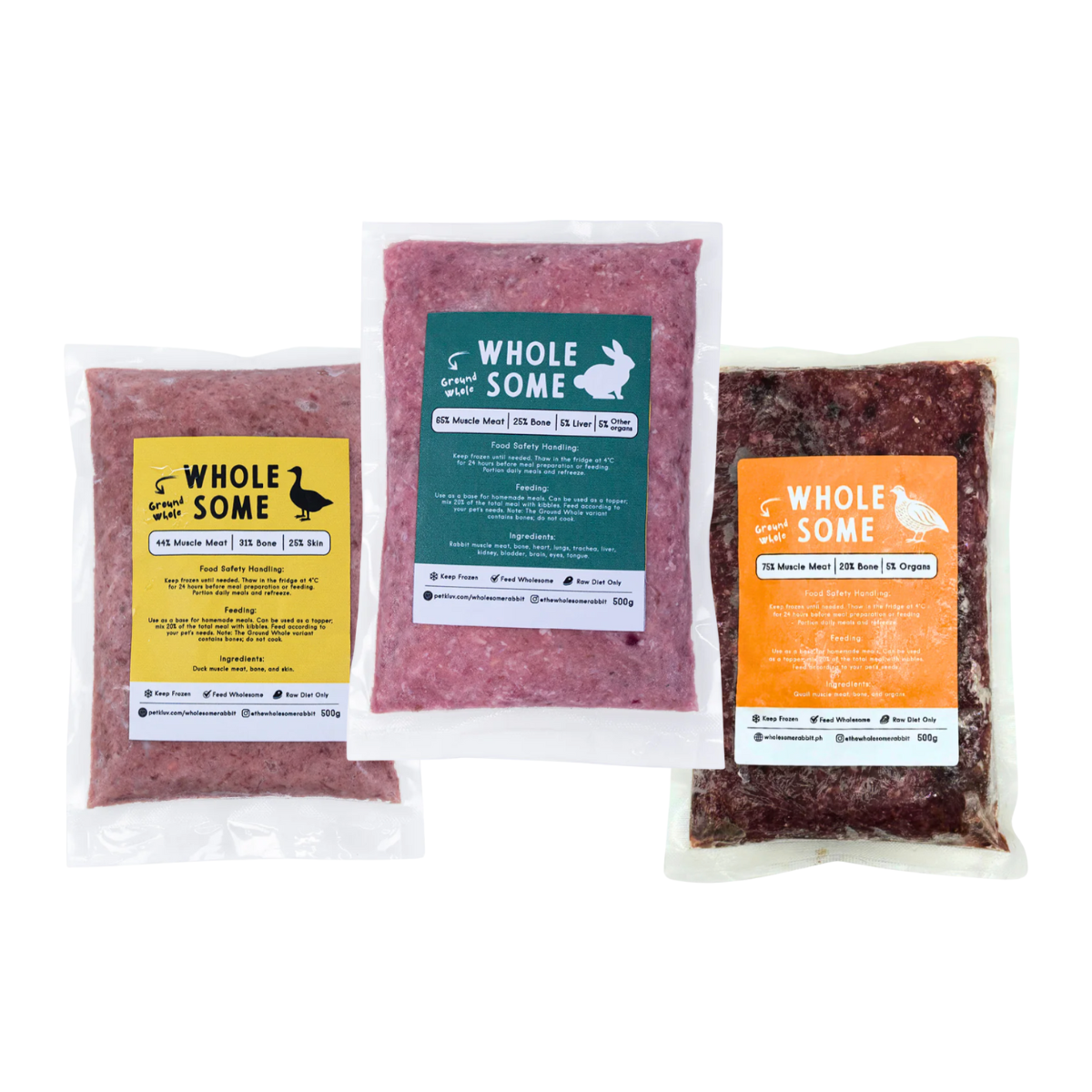 Raw Feeding Single Proteins