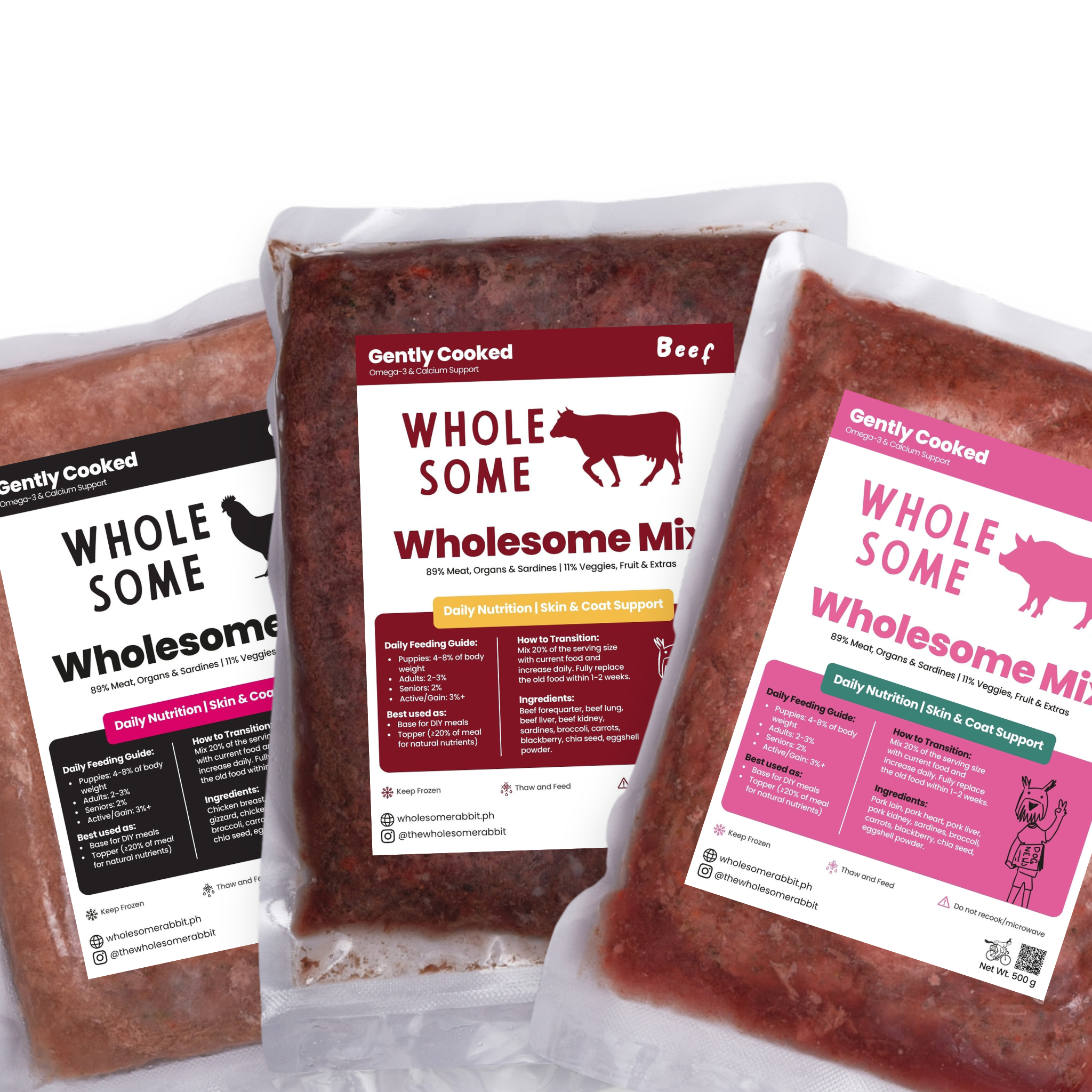 Wholesome Mix Gently Cooked Dog Food