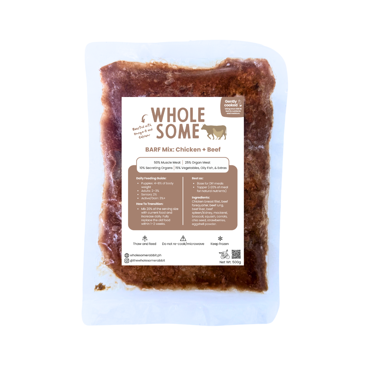 BARF Mix Gently Cooked Dog Food