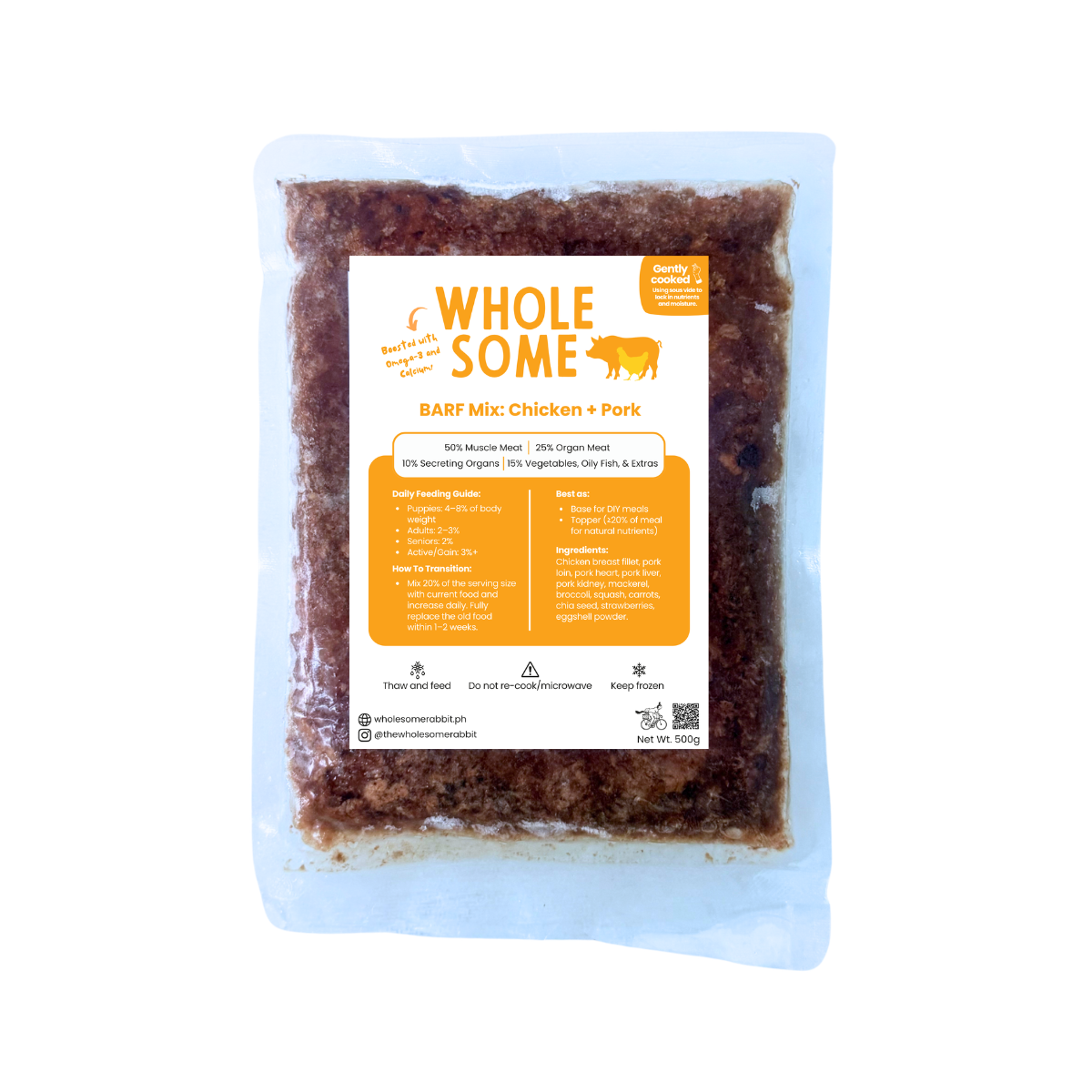 BARF Mix Gently Cooked Dog Food