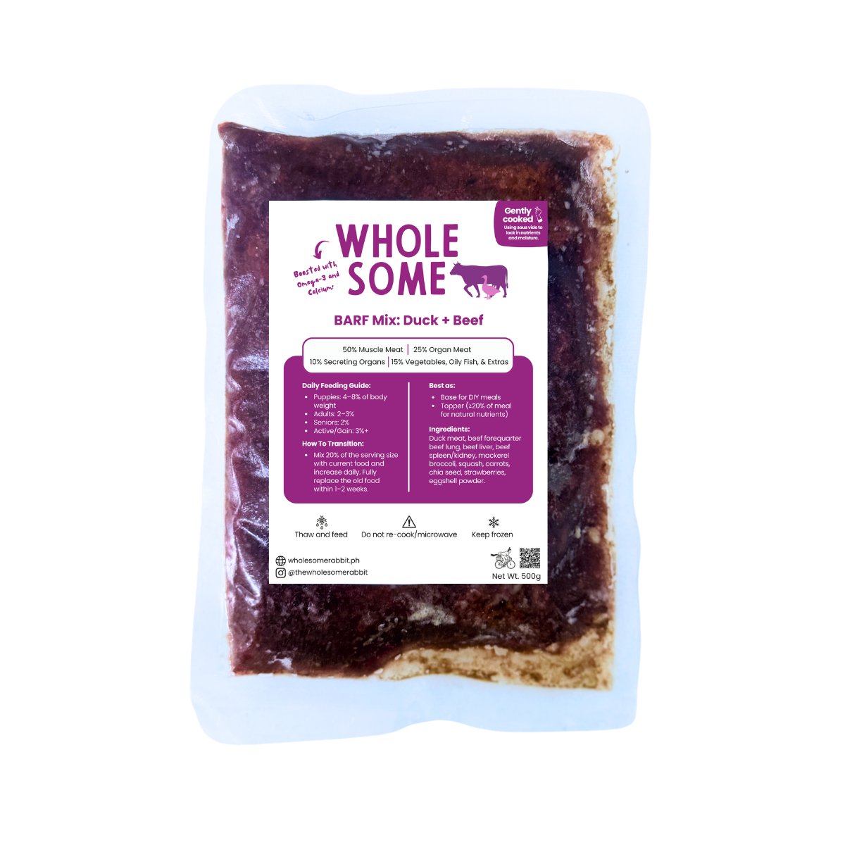 BARF Mix Gently Cooked Dog Food