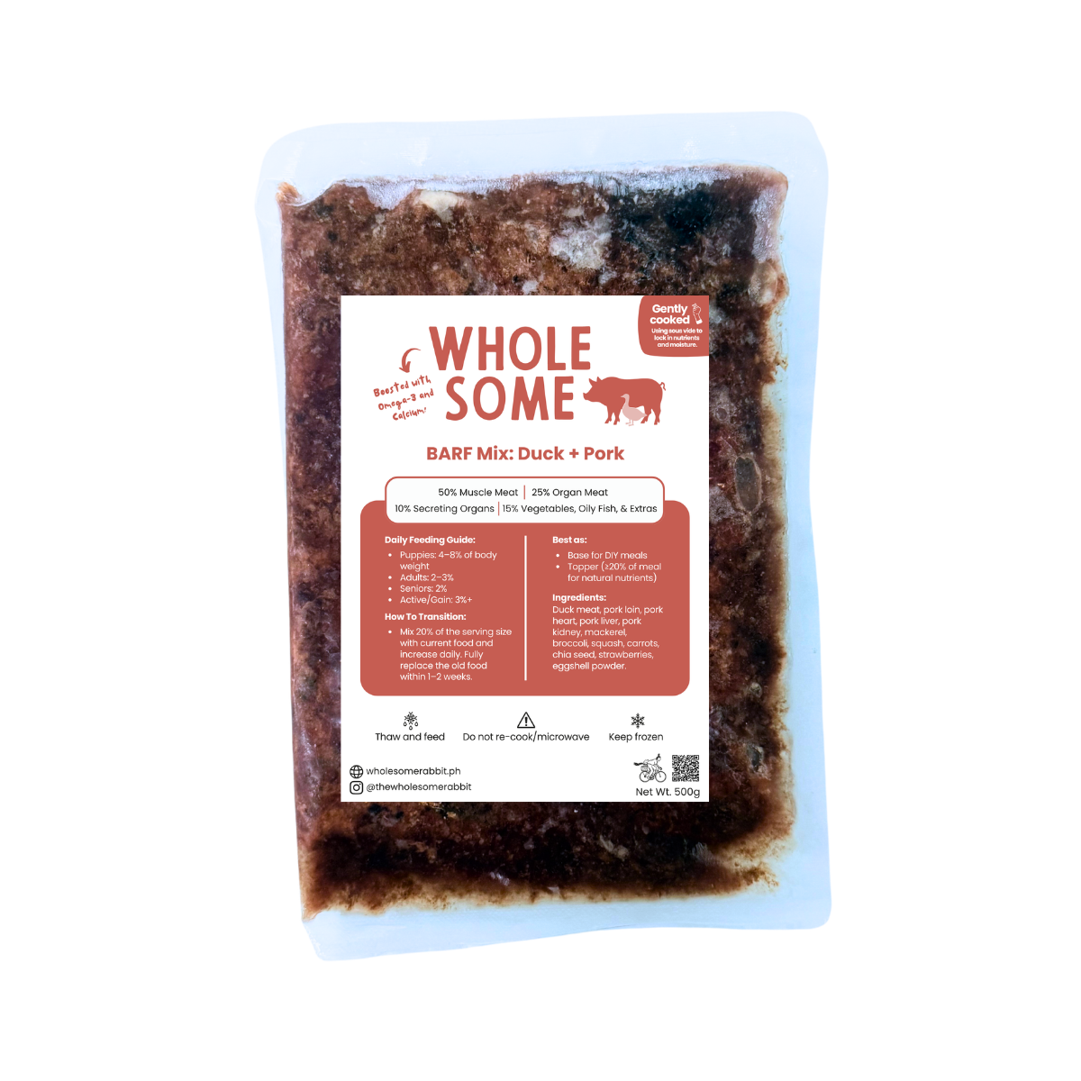 BARF Mix Gently Cooked Dog Food